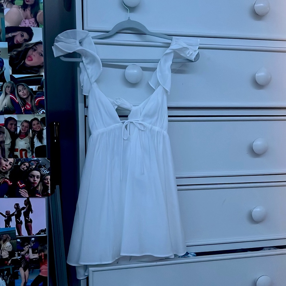 Brand new never worn white dress